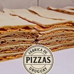 Pizza por metro prepizza – fábrica de pizzas – elaborada en horno a leña (Uruguay)