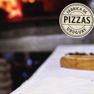 Pizza por metro prepizza – fábrica de pizzas – elaborada en horno a leña (Uruguay)