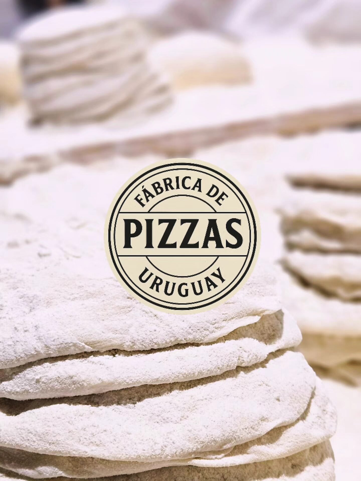 Pizzeta prepizzas – fábrica de pizzas – elaborada en horno a leña (Uruguay)